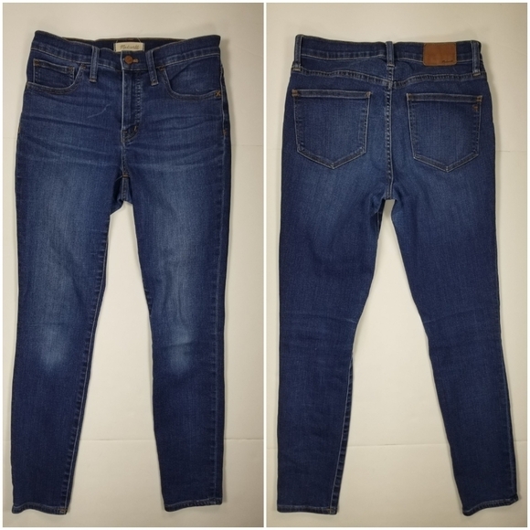 Madewell Sz 27 Roadtripper Jean's High Rise Skinny - Picture 1 of 7